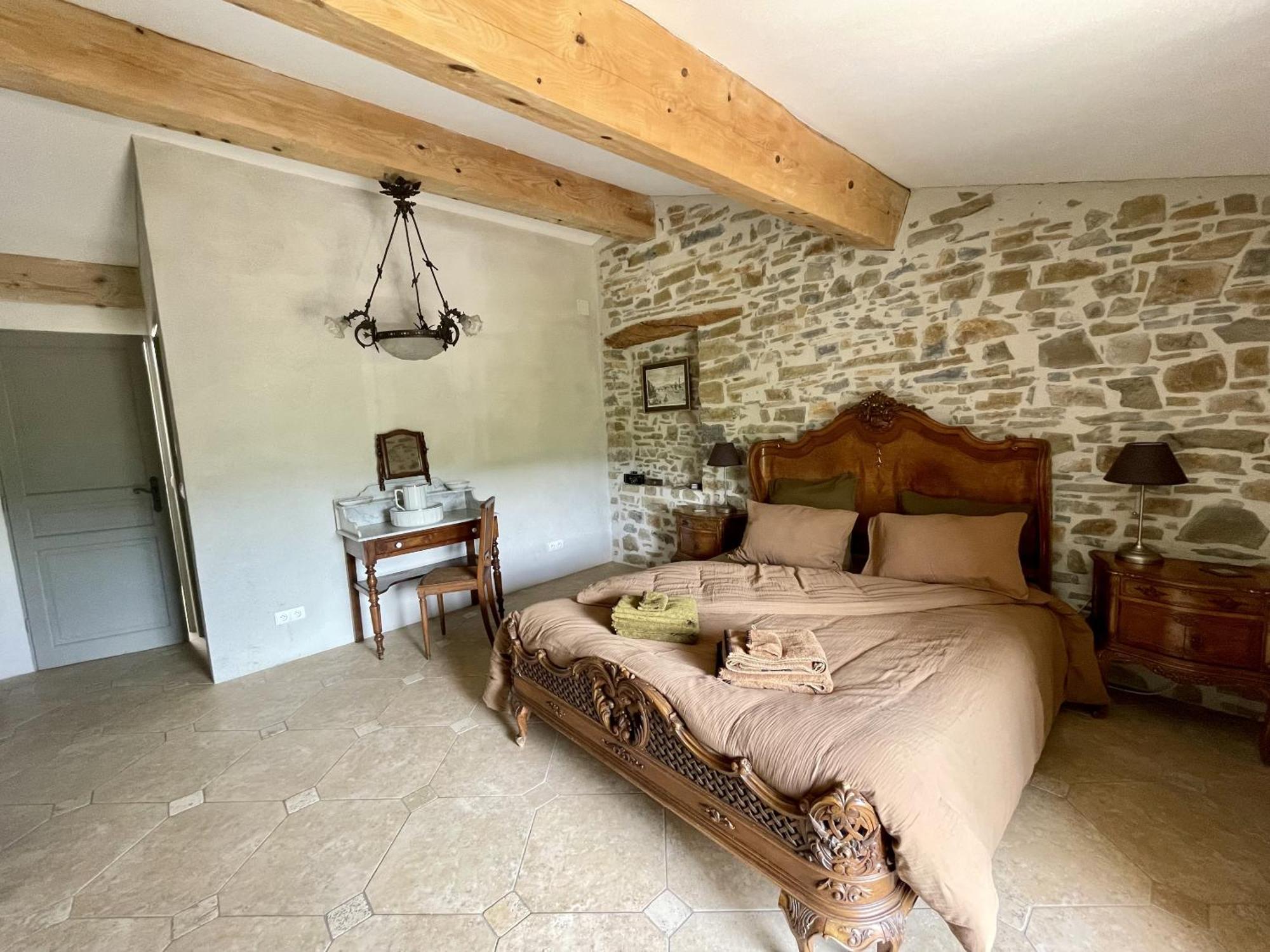 Le Domaine De La Tuilerie - Gite De Charme En Bord De Riviere Avec Piscine Servies-en-Val 객실 사진